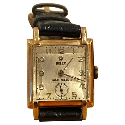 rolex square watch women's|vintage rolex watches 1930s.